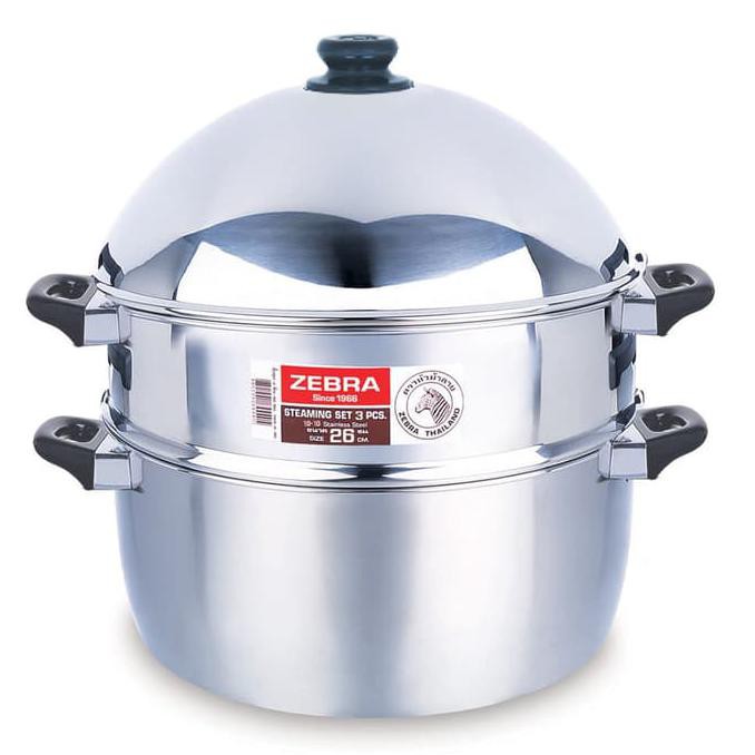 Zebra Steamer Set 26 Cm / Panci Kukus 164226
