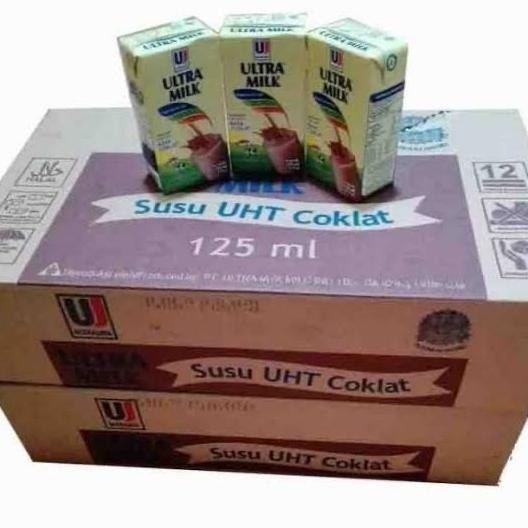 

BAYAR DITEMPAT Susu Ultra 125 ml Coklat 1 Dus isi 40 Pcs