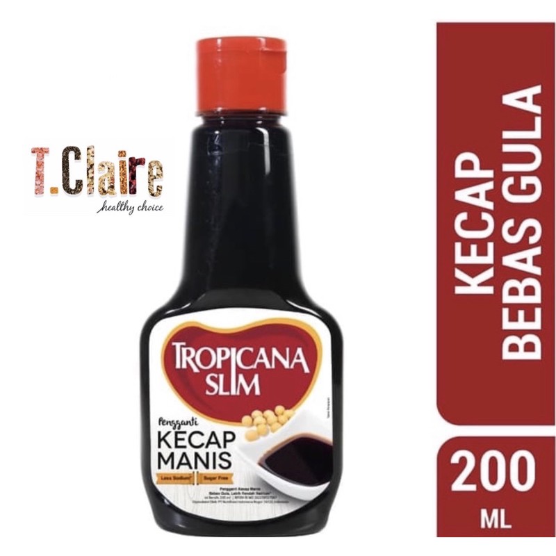

Kecap Manis Tropicana Slim Tanpa Gula