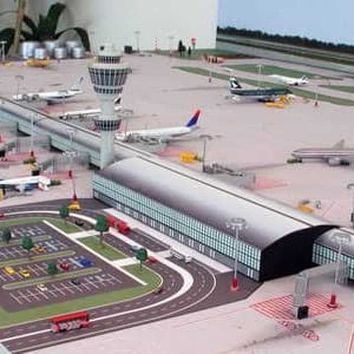 Airport Terminal Building Skala 1:400