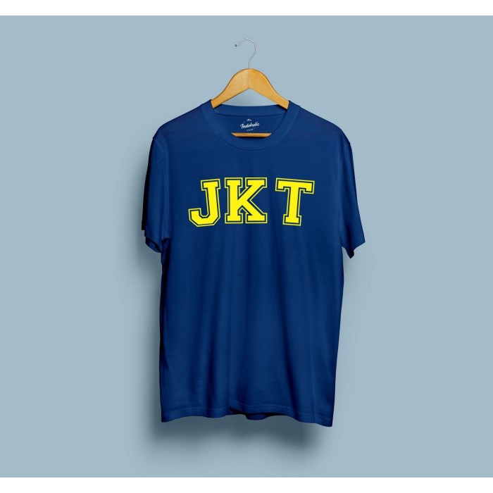 Indoholic Atasan Baju Pakaian Pria Cowok wanita Kaos Distro Murah terbaru Combed 100% Original Kota DKI Jakarta The Jack Jak Persija Indonesia