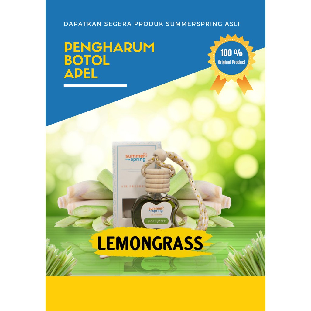 Pengharum Ruangan/ Mobil / Toilet / Viral / Penginapan / Original Summerspring