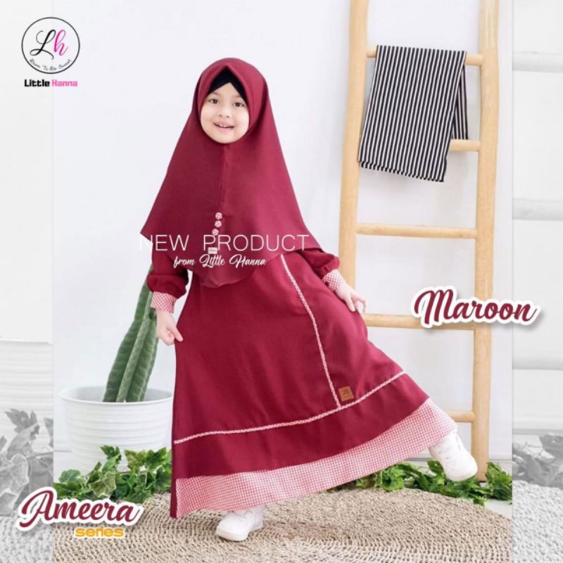 set gamis ameera by littlehanna 681012