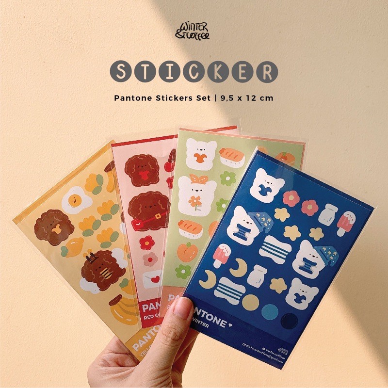 PANTONE STICKERS SET