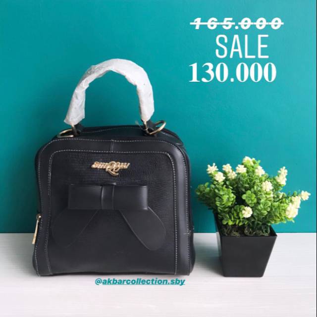 TAS WANITA EMQYU HITAM | SALE CUCI GUDANG  130.000