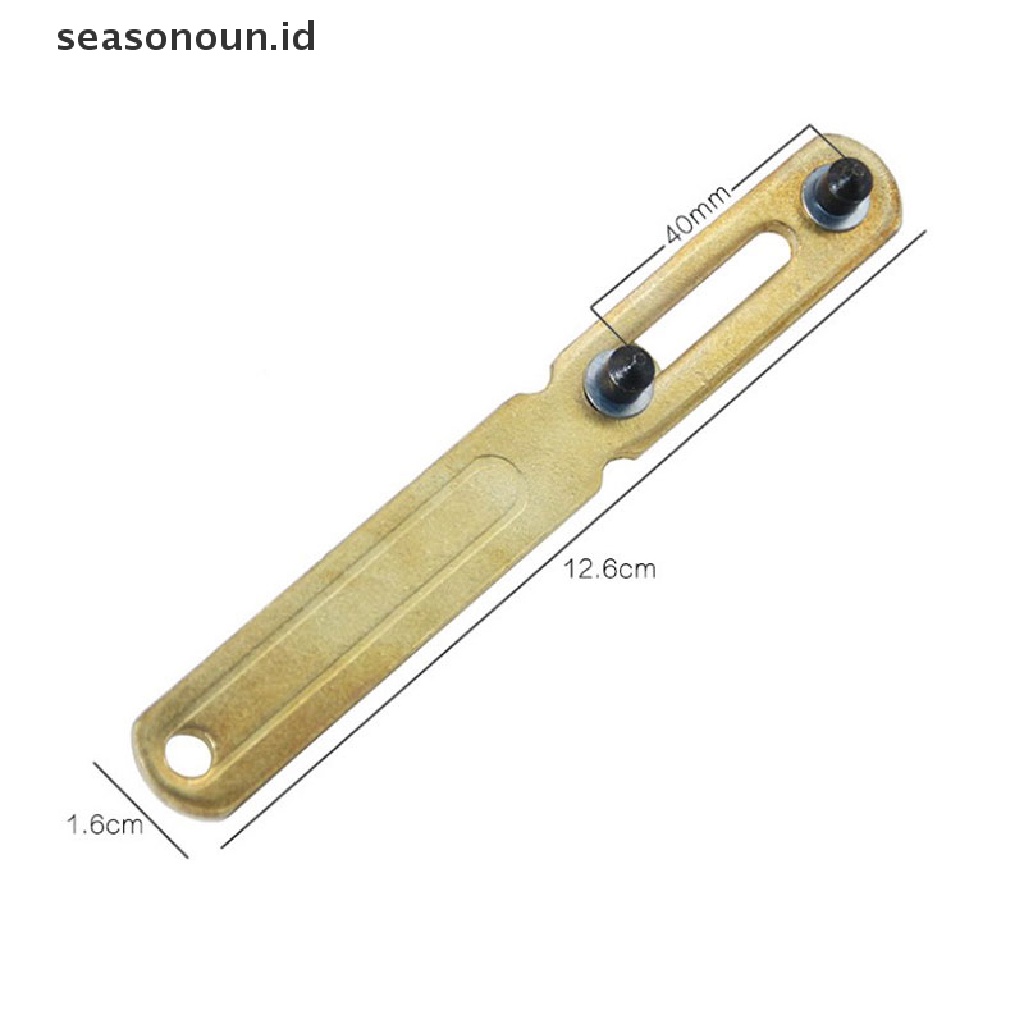 【seasonoun】 Adjustable Watch Back Case Cover Opener Battery Replacement Tool Wrench Spanner .