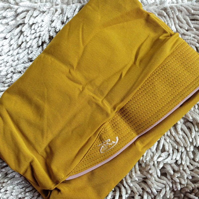 063 SYAR'I LIST ORI AREY HIJAB | JILBAB INSTAN KERUDUNG ORIGINAL-Lemon