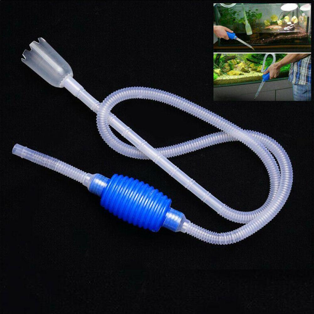 Solighter Pembersih Aquarium Portable Fish Tank Handheld Siphon Hose