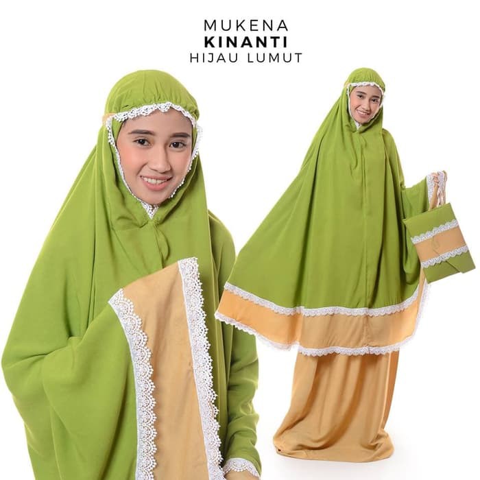 PROMO COD Bisa Bayar Di tempat - Mukena Dewasa Rayon Bali Kinanti