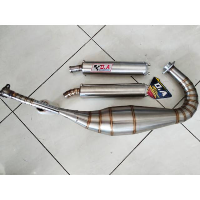 Knalpot RXZ/RZR Kolong stenlis