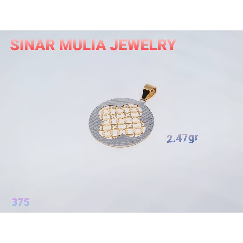 LIONTIN MATA FULL BULAT EMAS ASLI