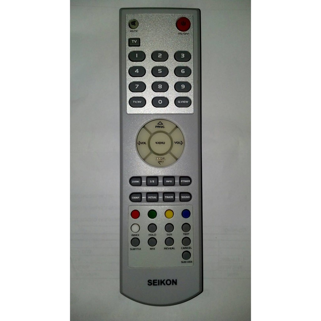 REMOT/REMOTE TV TABUNG/LCD/LED SEIKON ORI/ORIGINAL/ASLI
