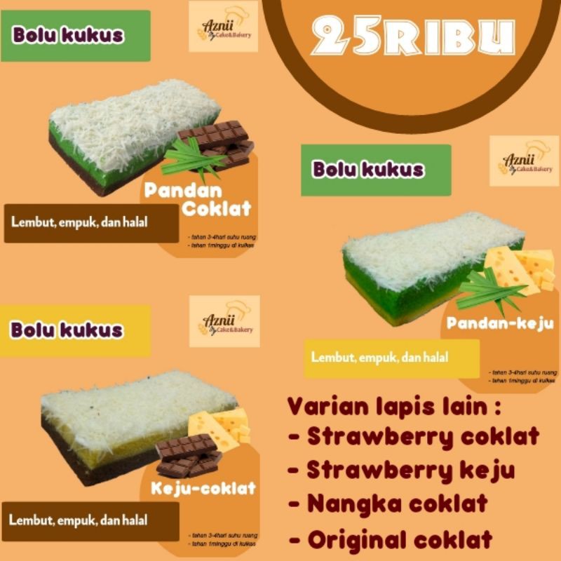 

Bolu Kukus Lapis Aznii