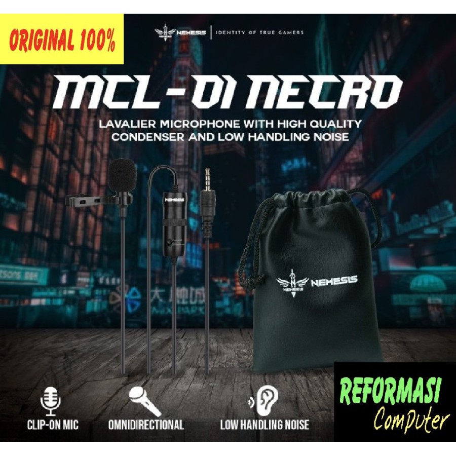 Mic Clip on NYK Nemesis Necro MCL-01 / NYK Necro MCL-01 / NYK MCL-01