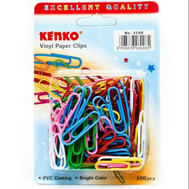 

Vinyl Paper Clips Kenko no 3100