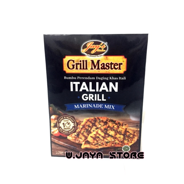 Jay’s Italian Grill Marinade Mix - Bumbu Perendam Daging