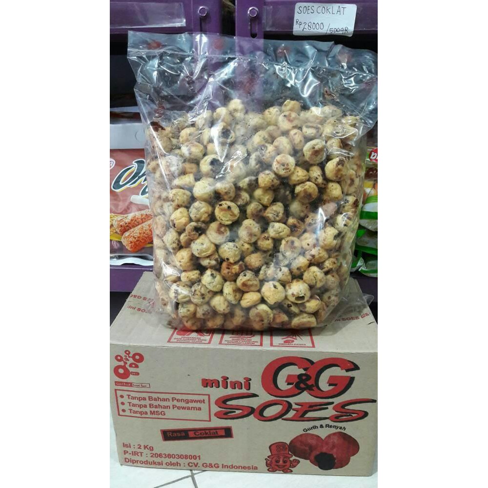 

makanan// Sus Kering Coklat 1karton (2KG) VIA GOJEK