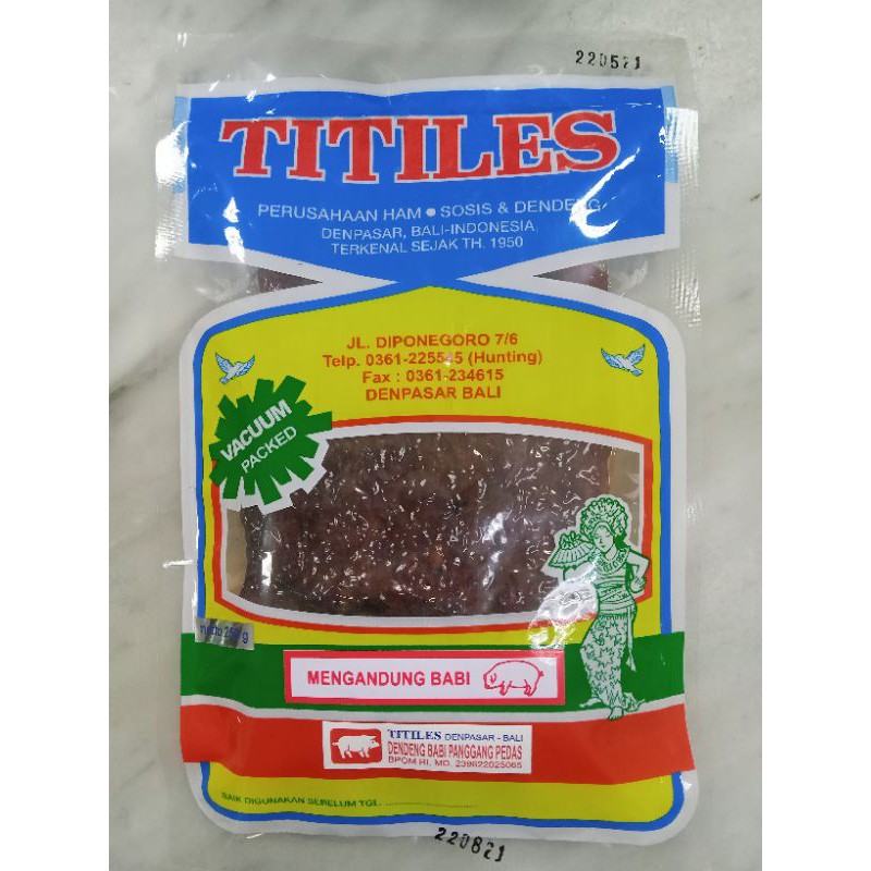 

Dendeng Babi Panggang Pedas 250gr