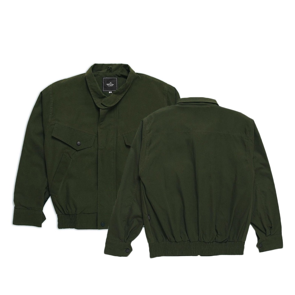 ETERNALWORKS SAINT GREEN FLIGHT JACKET ETERNALWORKS - JAKET FLIGHT - JAKET BOMBER