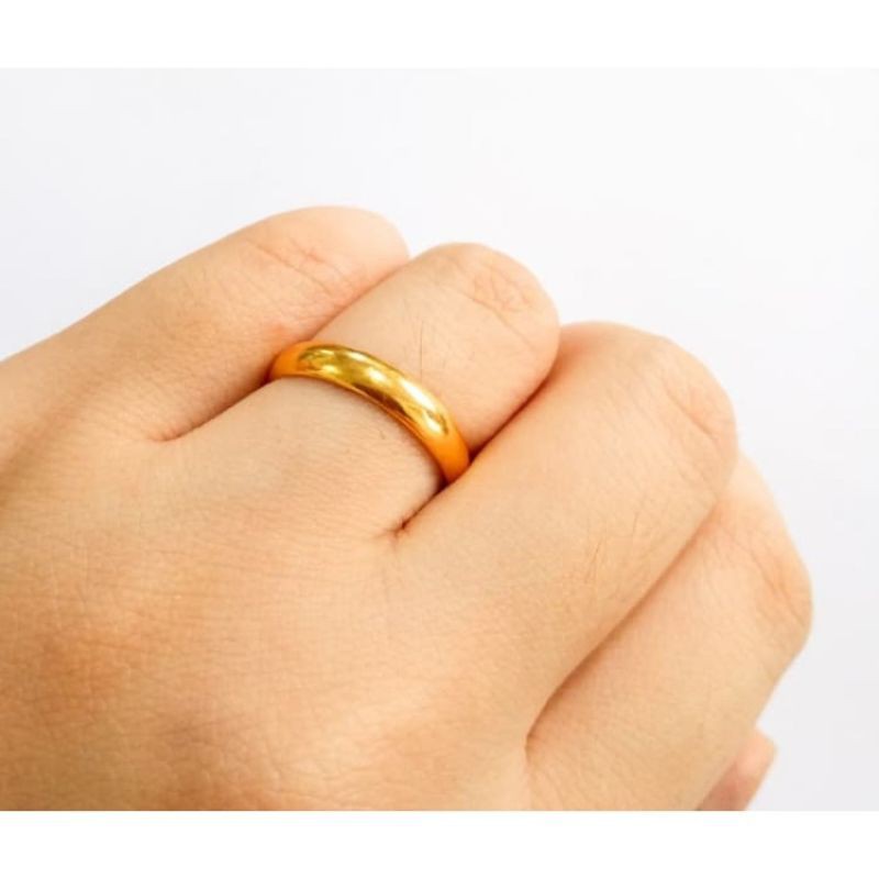 cincin polos elegant hadiah nikah hadiah istri hadiah ultah