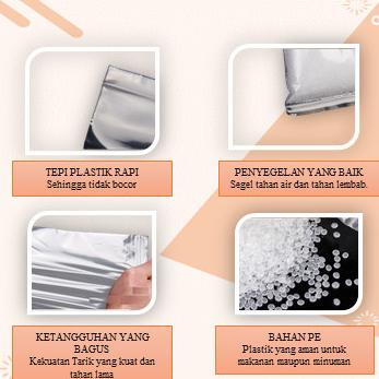 PLASTIK MASKER ZIPLOCK KEMASAN CLIP TEMPAT MASKER