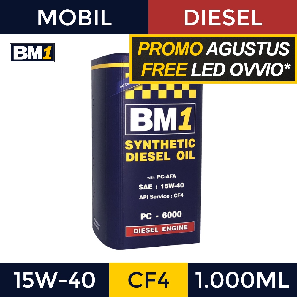 OLI MOBIL DIESEL BM1 PC 6000 15W-40 CF4 (1L)