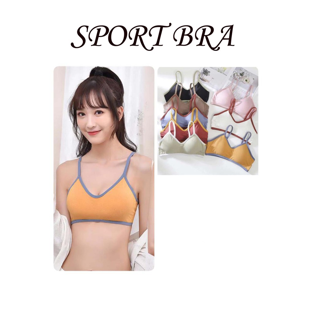 Sport BRA FASHION ,GYM, BH OLAHRAGA WARNA.