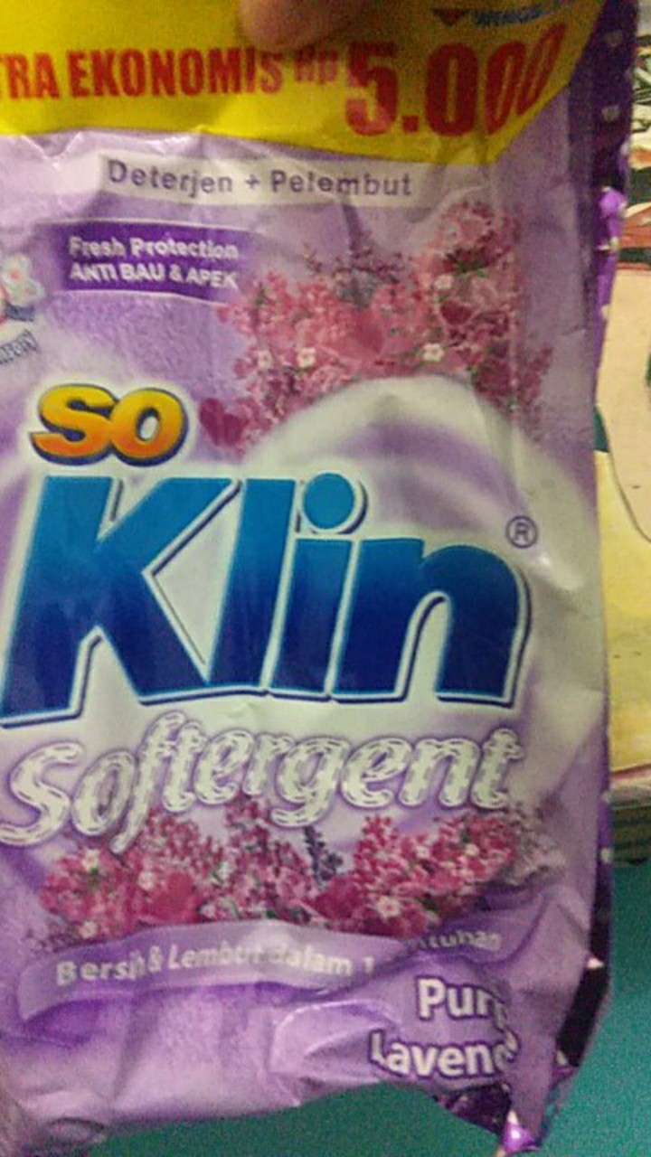 Soklin Softergent Purple Lavender 280gr