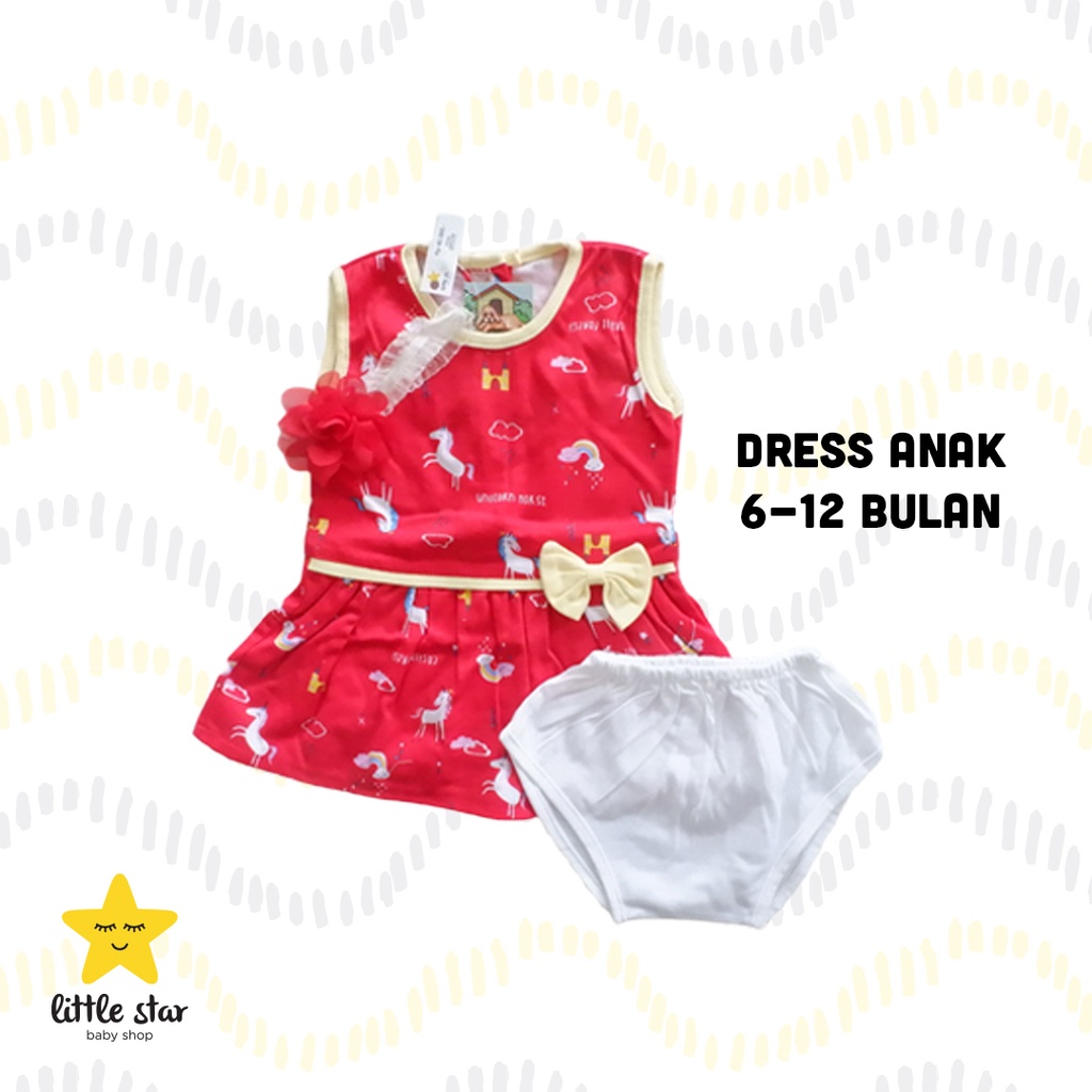 Walton Dress Bayi Cewek | Setelan Bayi Cewek