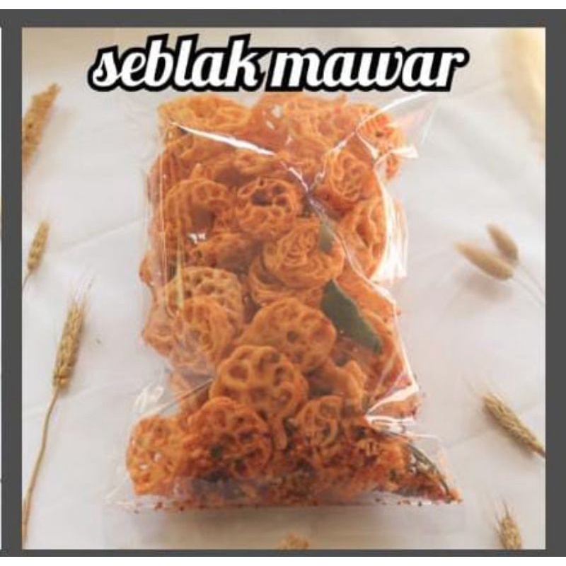 

krupuk seblak mawar 500gr
