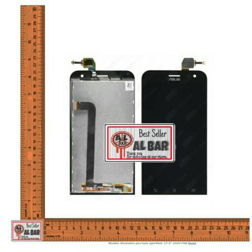 DISKON LCD + TOUCHSCREEN ASUS ZENFONE 2 LASER ZE500KL Z00ED ORI 100%