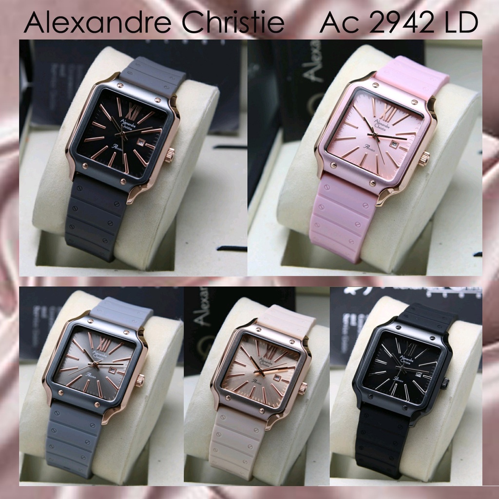 Alexandre Christie Ac 2942 / ac2942 Jam Tangan Wanita Original Garansi Resmi 1 Tahun