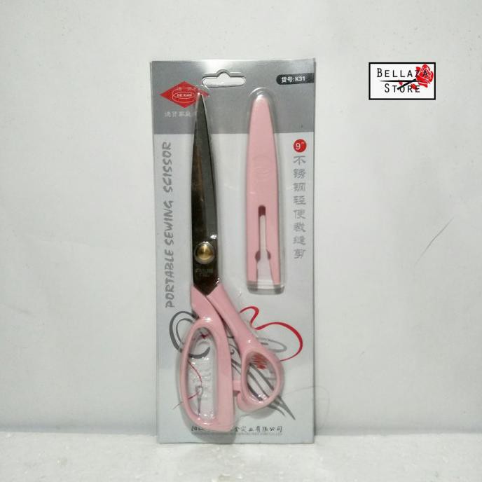 

Best Seller] Gunting Dexian Warna - Merah Muda
