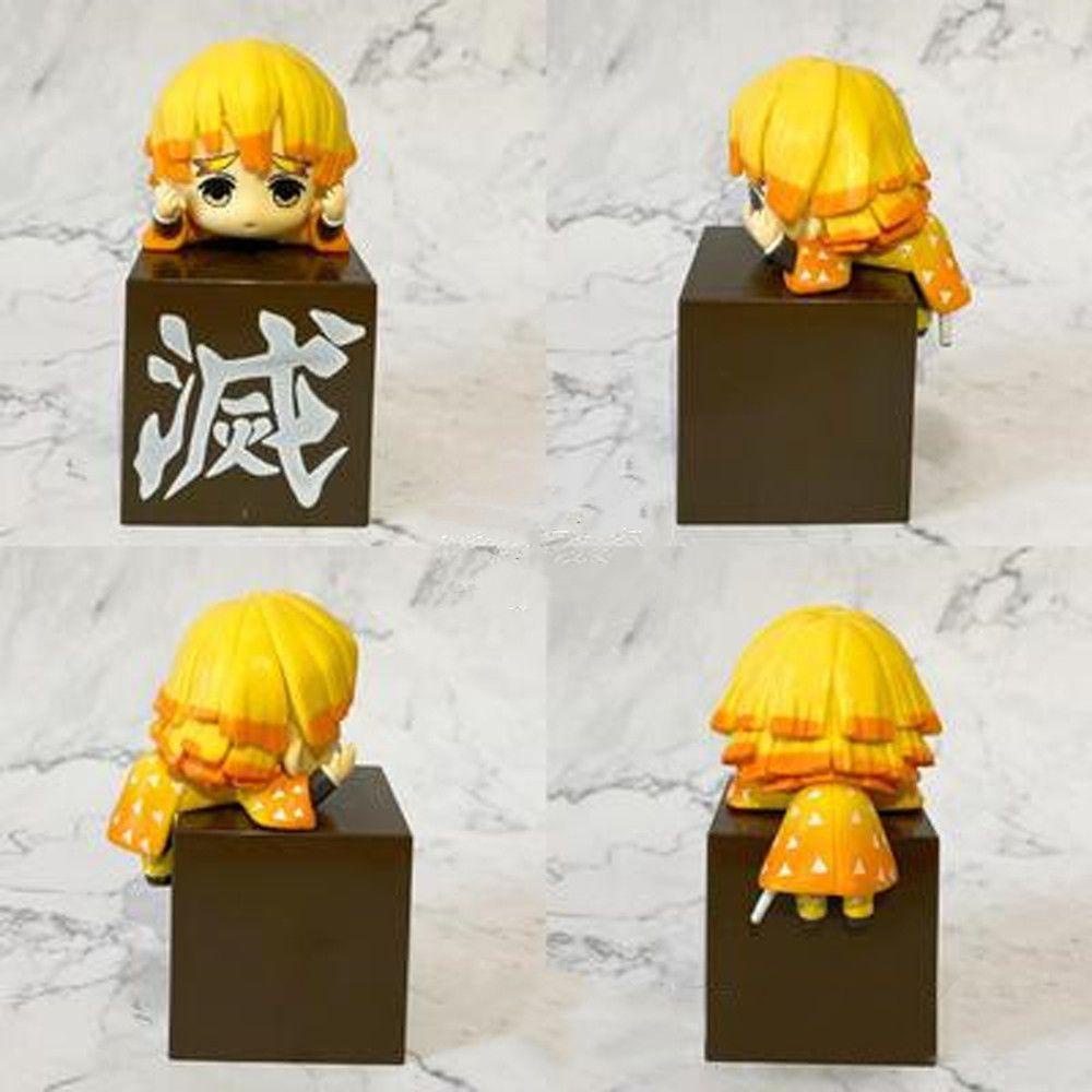 Quinton Demon Slayer Anime PVC Agatsuma Zenitsu Kamado Tanjirou Iguro Obanai Uzui Tengen Action Figure