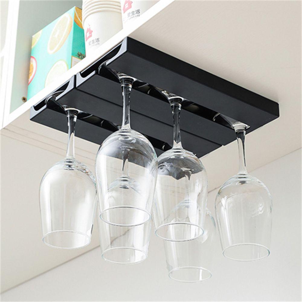 Tempat Gelas Nanas Klasifikasi Dapur Rumah Bawah Kabinet Display Rak Gelas Gantung Rak Gantung Lemari Organizer Holder Goblet Rack