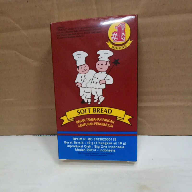 

Pelembut Big One Soft Bread 4 x 10 gr