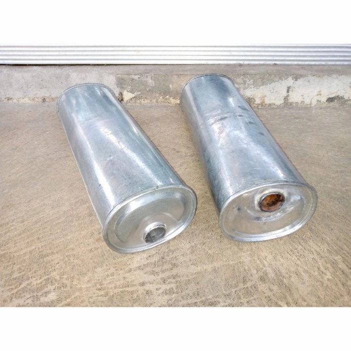 Knalpot Tabung Standar Mobil Kijang Grand Kijang Kapsul Bahan Galvanis