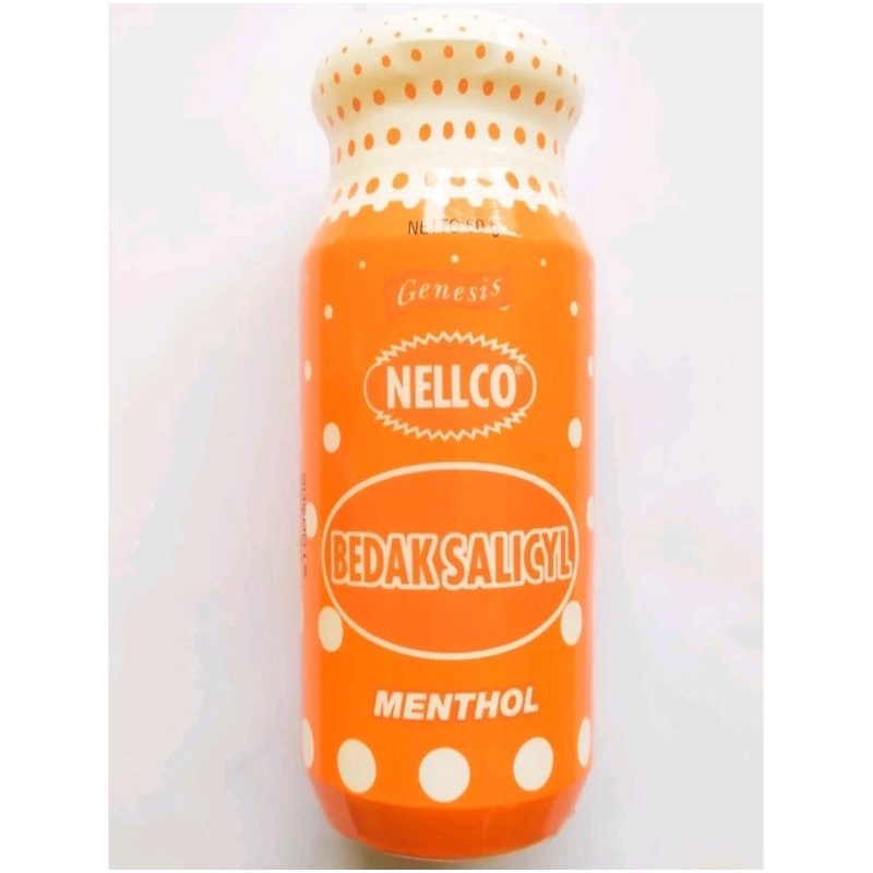 Bedak Gatal Nellco Salicyl Menthol dan Non Menthol 60gr