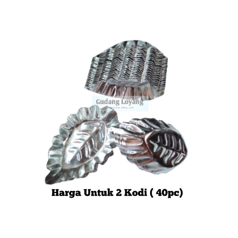 Isi 2kodi Cetakan Nastar Daun Nastar Oval Cetakan Kue Kering