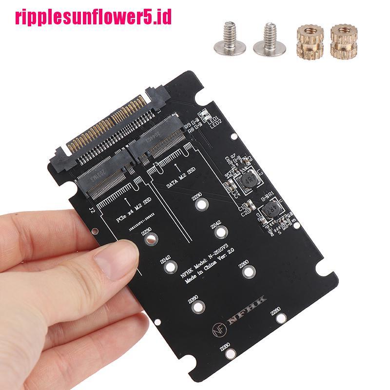 Adapter Konverter SATA M.2 SSD Ke 2.5 &quot;SATA NVMe M.2 NGFF SSD Ke