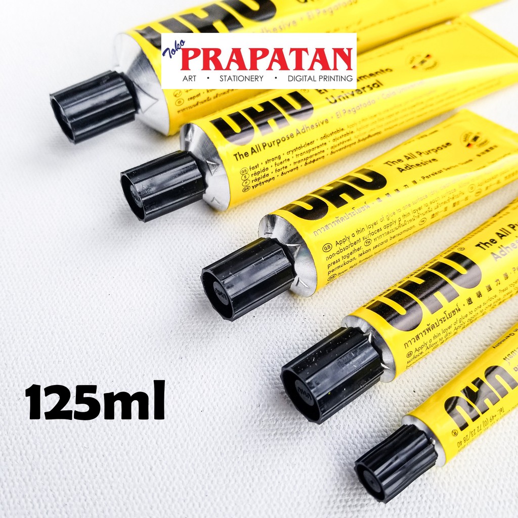 

Lem UHU Cair 125ml | All Purpose Adhesive | Lem Cair