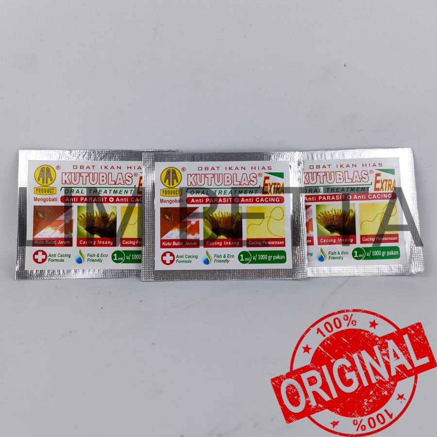 KUTUBLAS EXTRA 5 GRAM / OBAT IKAN KUTUBLAS EKSTRA