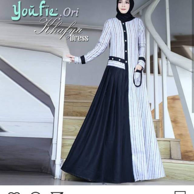 Gamis Baju Dress Cantik Bagus