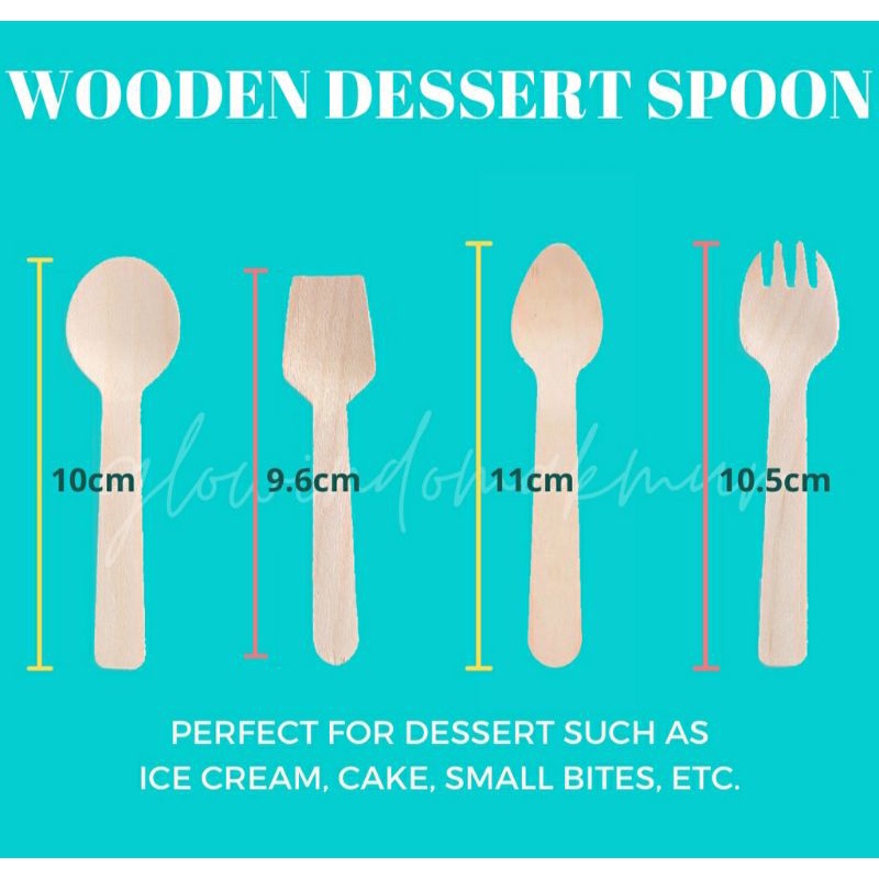 Sendok kayu Korean bento cake l Kayu Gase