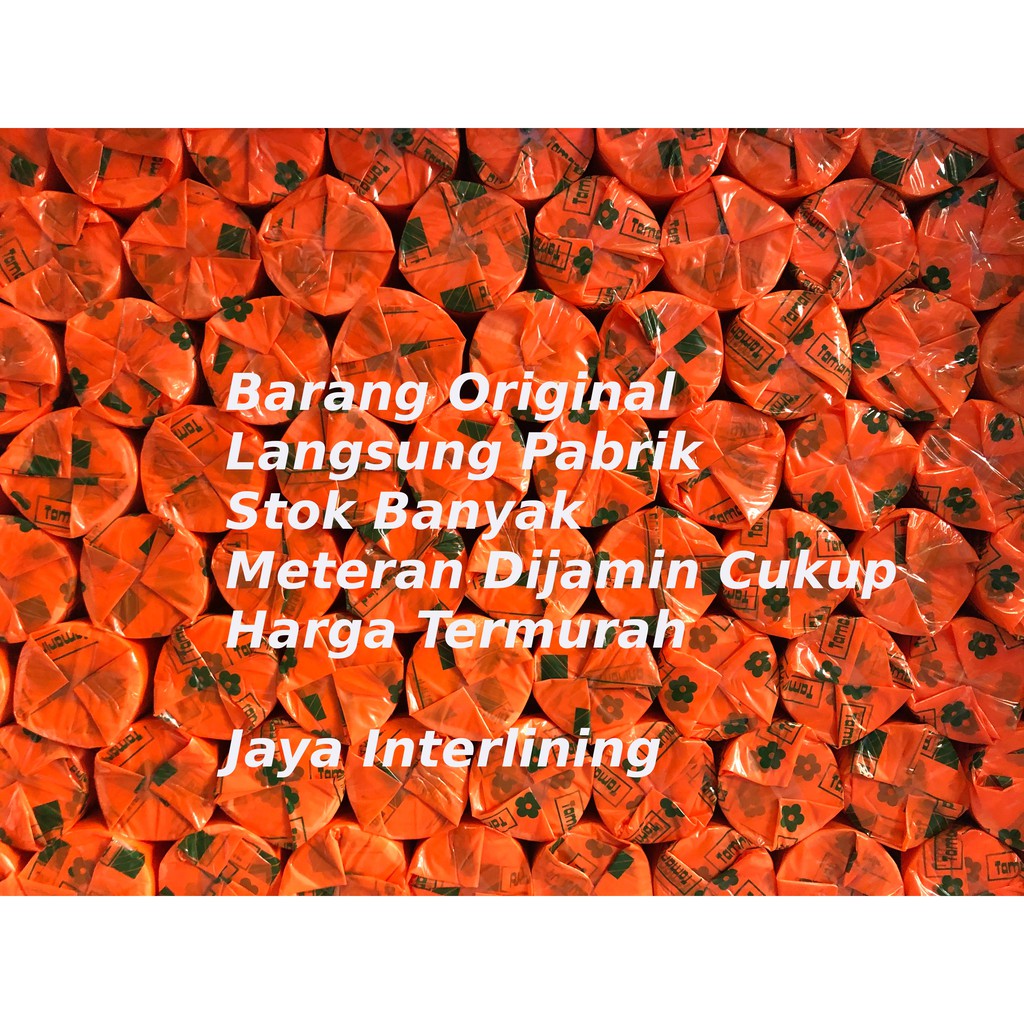 Kain Keras Interlining Vislin Fislin Pislin 1500F Tamarind Grosir Murah