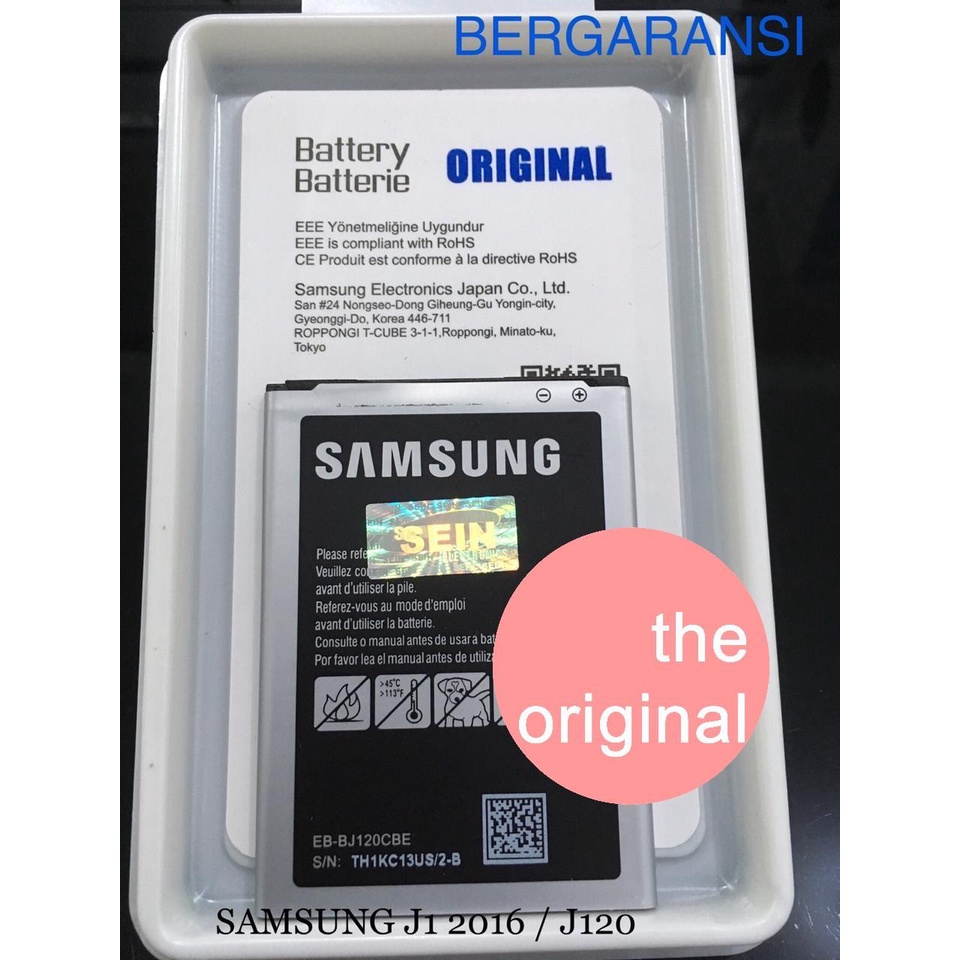 the original Batre Baterai Samsung J1 2016 / j120