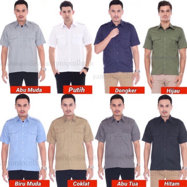 SERAGAM KEMEJA POLOS PNS BAJU PNS SERAGAM PNS KEMEJA PDL
