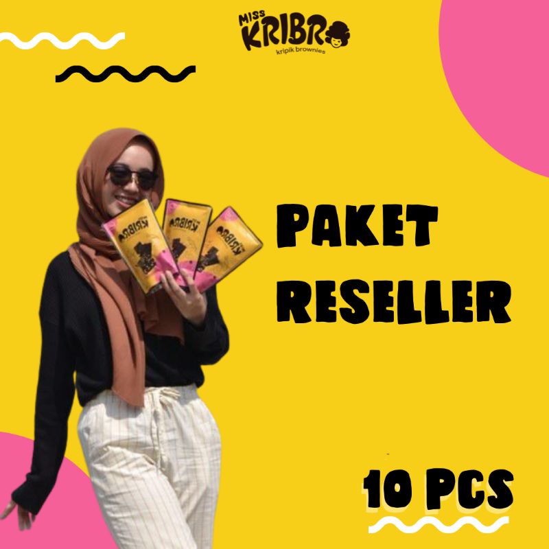 

[PAKET 50 PCS] KERIPIK BROWNIES MISS KRIBRO