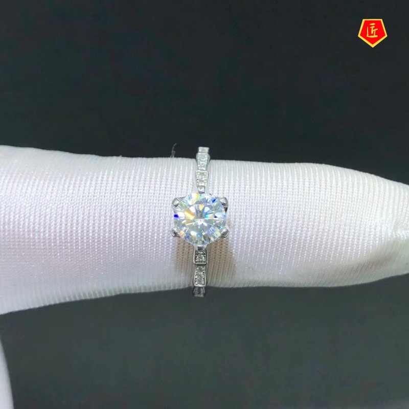 [Ready Stock]Creative Moissanite Ring Special-Interest Design