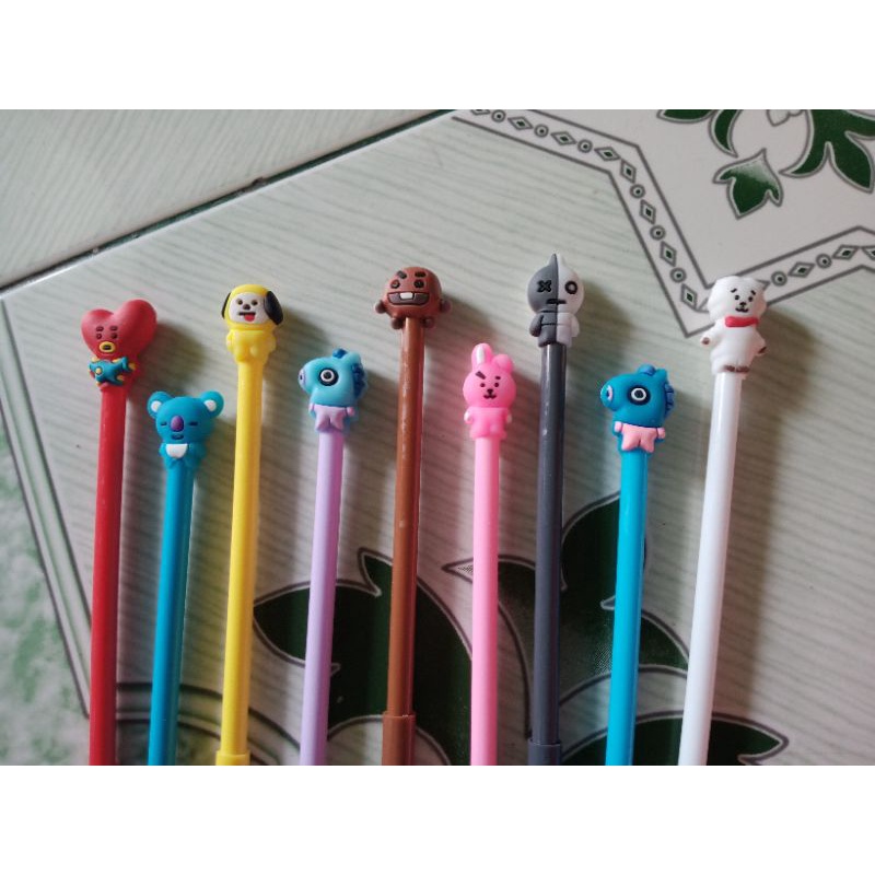 

Bolpoin gel BT21 BTS Bangtan